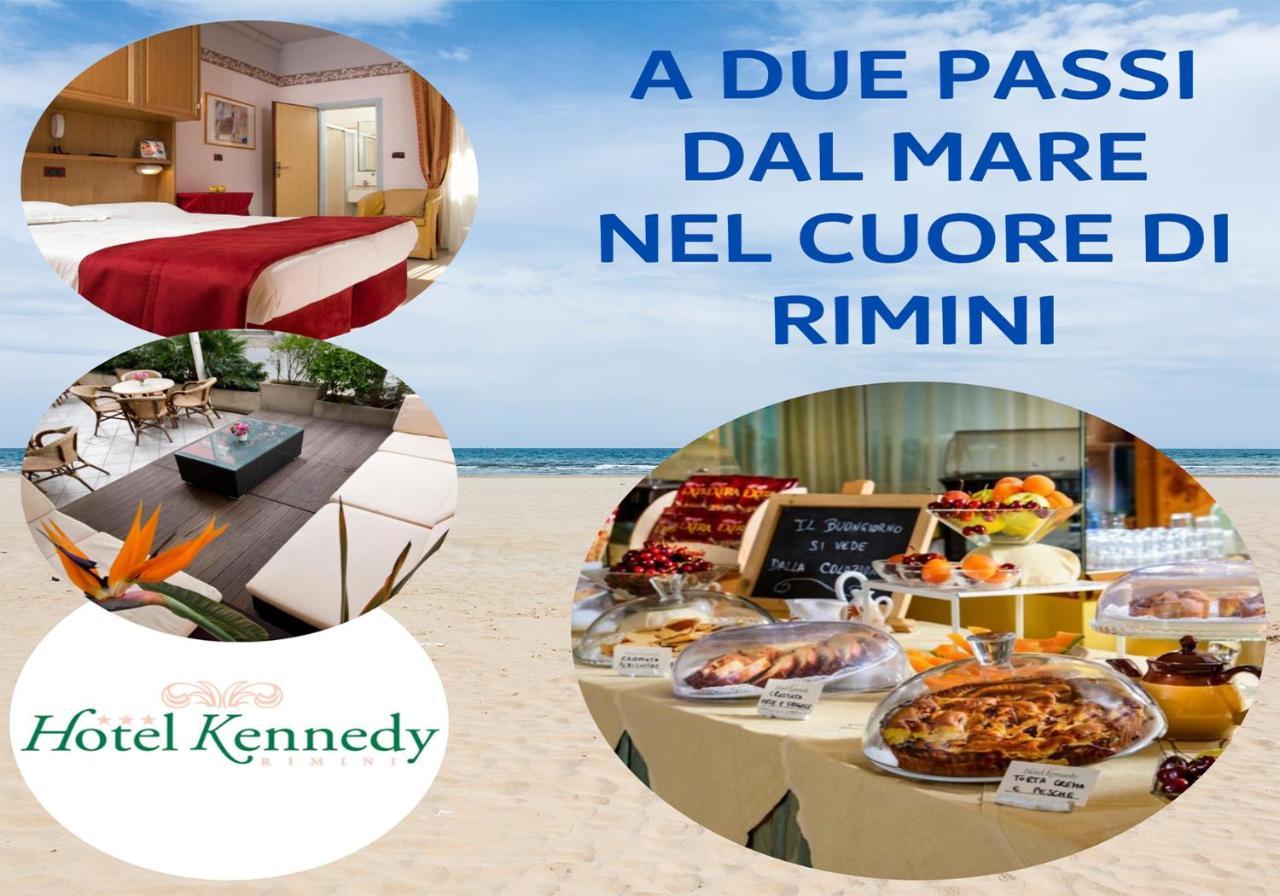 Hotel Kennedy Rimini Exterior foto